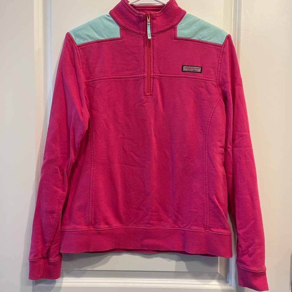 Vineyard Vines Shep Shirt Quarter Zip - Picture 2 of 7